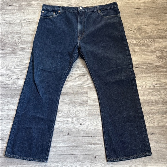 Levi's Men's Dark Blue Bootcut Jeans - Picture 1 of 3